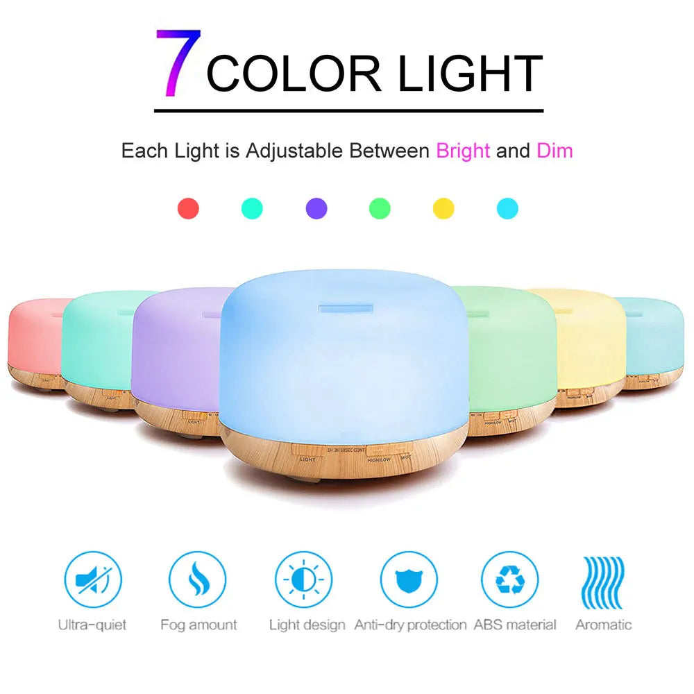 Air Humidifier Essential oil Diffuser