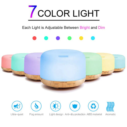 Air Humidifier Essential oil Diffuser