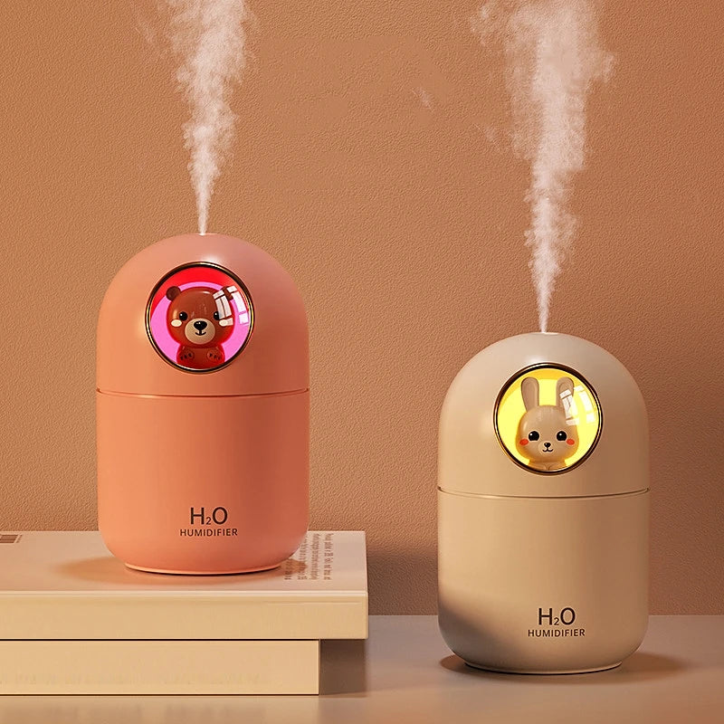 Lovely Cartoon Rabbit Bear Air Humidifier