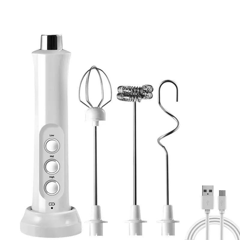 Portable Rechargeable Electric Milk Frother