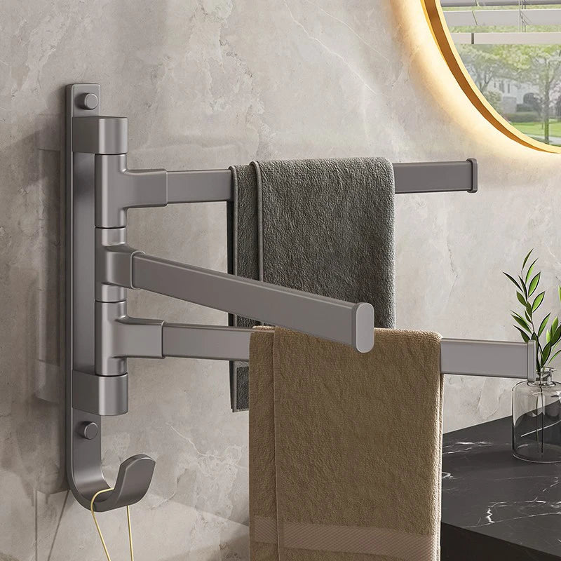 Aluminum Alloy Bathroom Towel Hanger