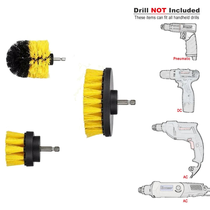 Electric Nylon Round Drillbrush