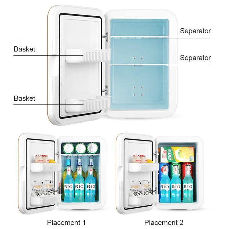 Portable Household 20L Refrigerator